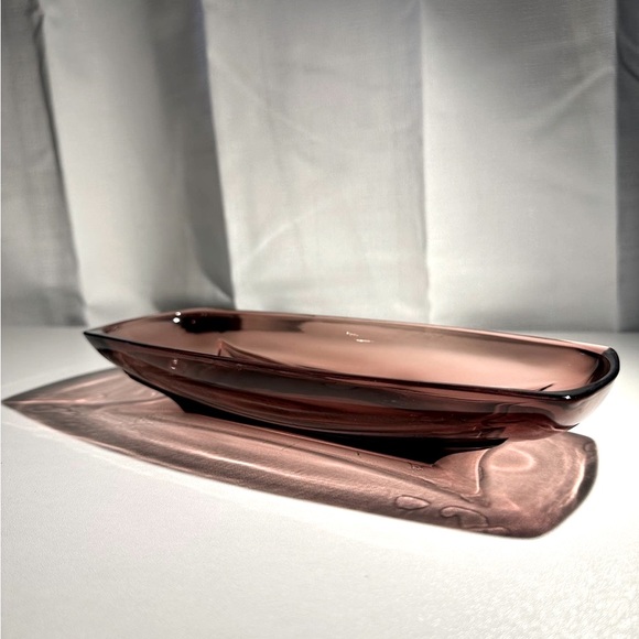 Vintage Hazel Atlas MCM 1960s Amethyst Glass Moroccan Set - Picture 6 of 11